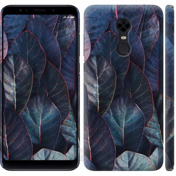 

Чехол на Xiaomi Redmi 5 Plus Листья v3 (04798)
