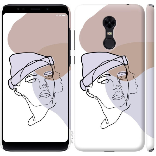 

Чехол на Xiaomi Redmi 5 Plus Силуэт (04798)