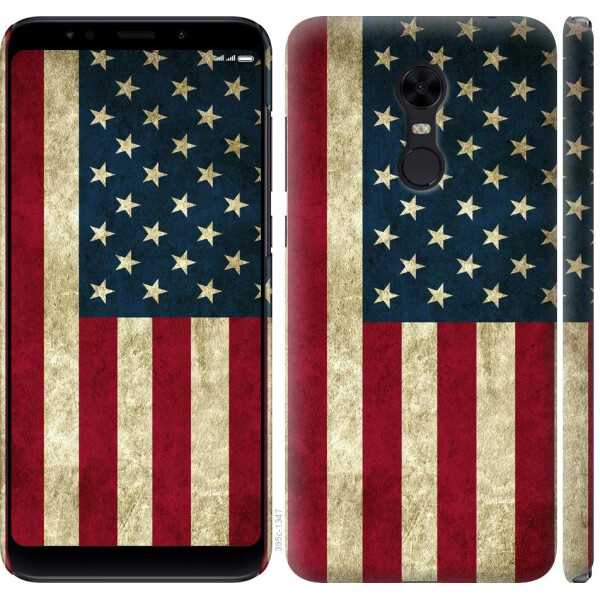 

Чехол на Xiaomi Redmi 5 Plus Флаг США (04798)