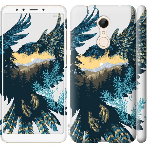 

Чехол на Xiaomi Redmi 5 Арт-орел на фоне природы (04798)