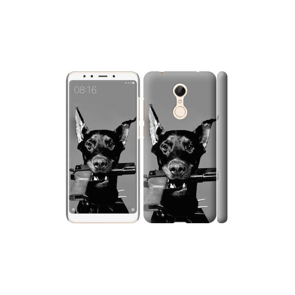 

Чехол на Xiaomi Redmi 5 Доберман (04798)