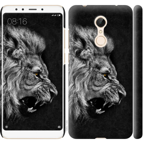 

Чехол на Xiaomi Redmi 5 Лев (04798)
