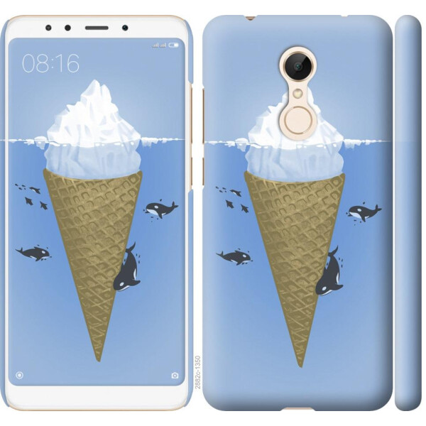 

Чехол на Xiaomi Redmi 5 Мороженое Айсберг (04798)
