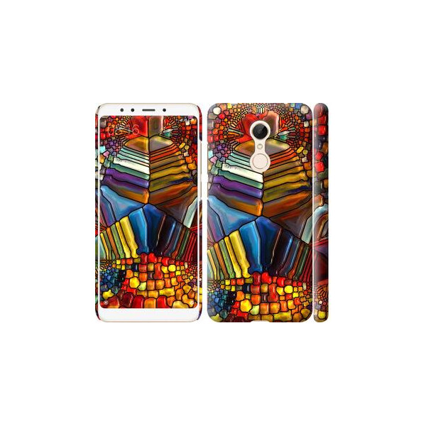 

Чехол на Xiaomi Redmi 5 Разноцветный витраж (04798)
