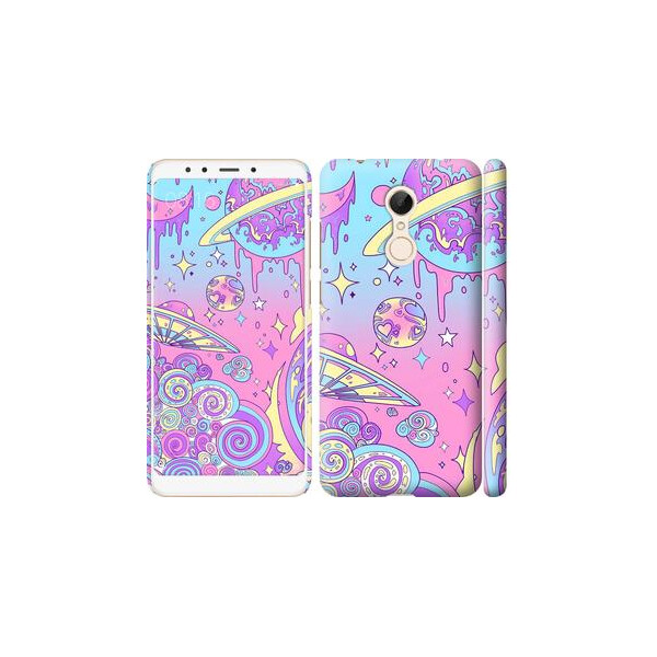

Чехол на Xiaomi Redmi 5 Розовая галактика (04798)