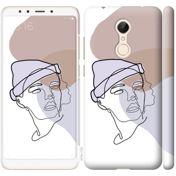 

Чехол на Xiaomi Redmi 5 Силуэт (04798)