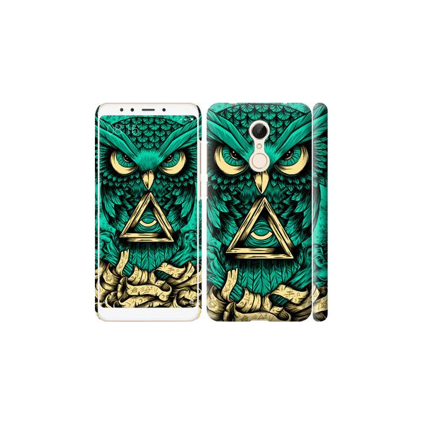 

Чехол на Xiaomi Redmi 5 Сова Арт-тату (04798)
