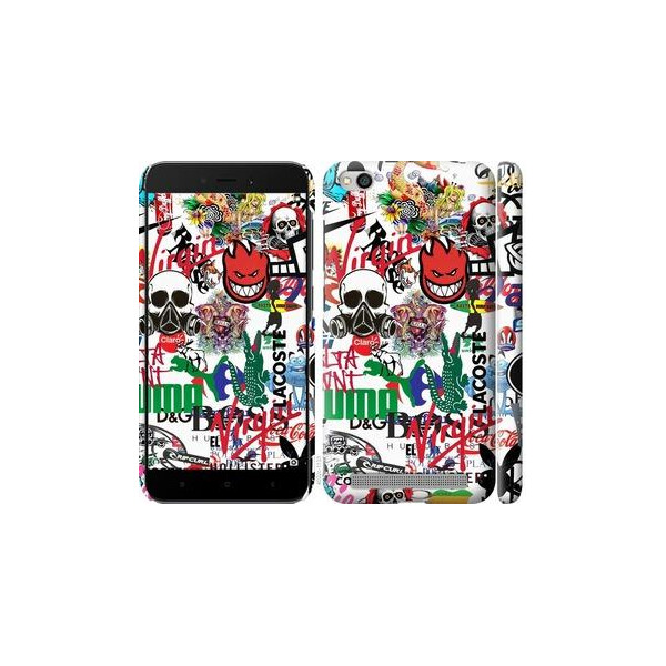 

Чехол на Xiaomi Redmi 5A Many different logos (04798)