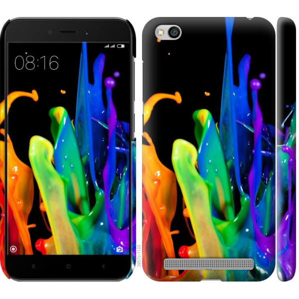 

Чехол на Xiaomi Redmi 5A брызги краски (04798)