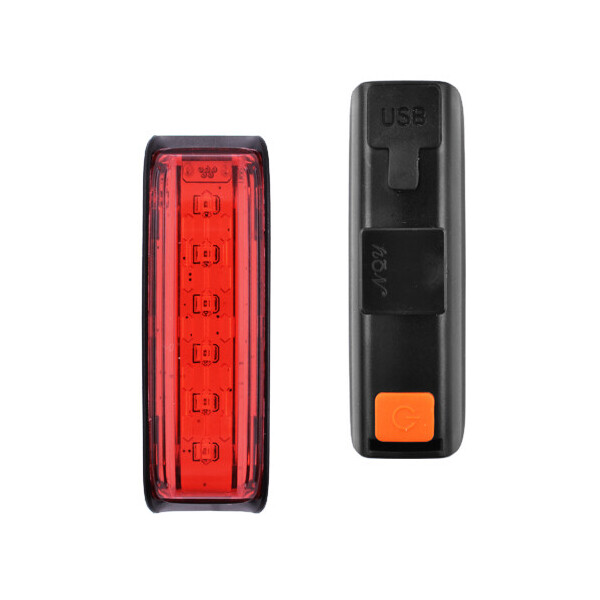 

Велосипедный фонарь задний габаритный AQY-0115 6 LED, micro USB, встроенный аккумулятор