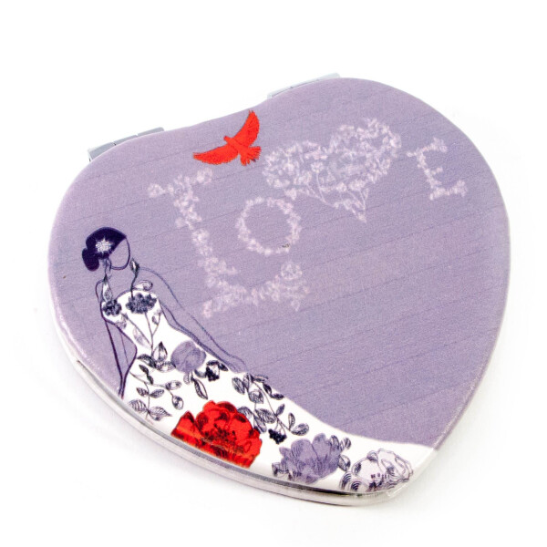 

Зеркальце Косметическое ";love"; (7Х7Х1 См) 30805A