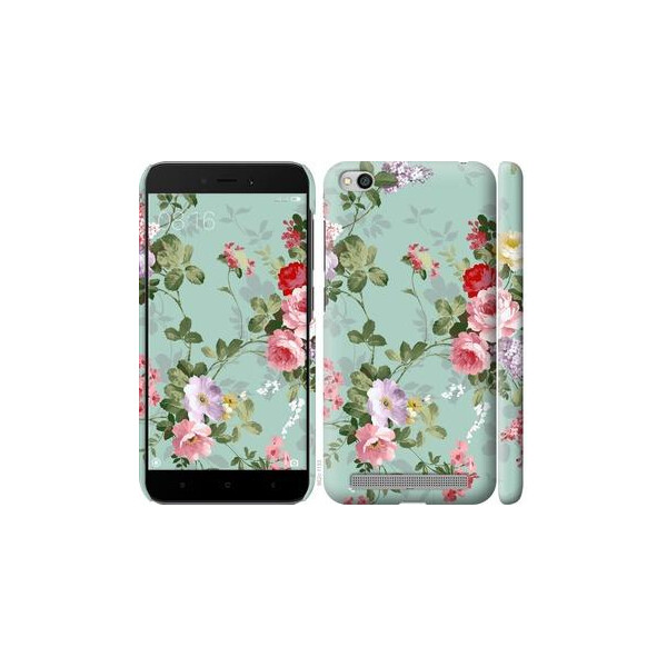 

Чехол на Xiaomi Redmi 5A Цветочные обои 2 (04798)