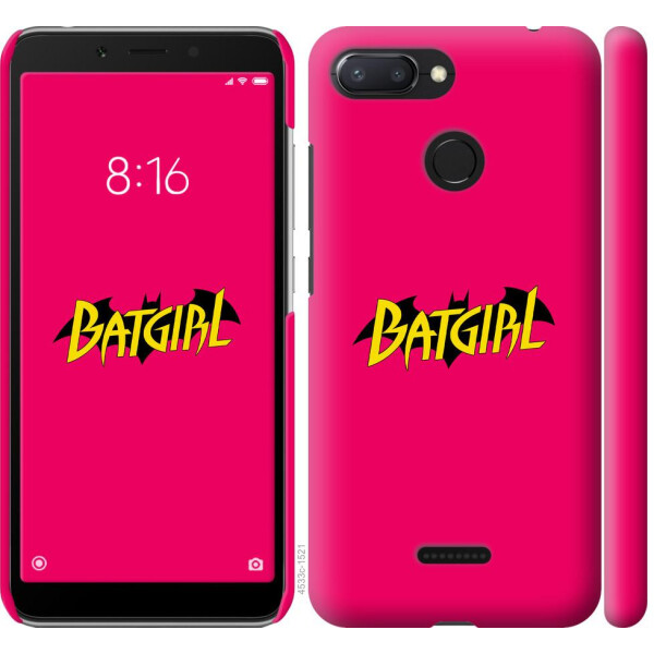 

Чехол на Xiaomi Redmi 6 bat girl (04798)