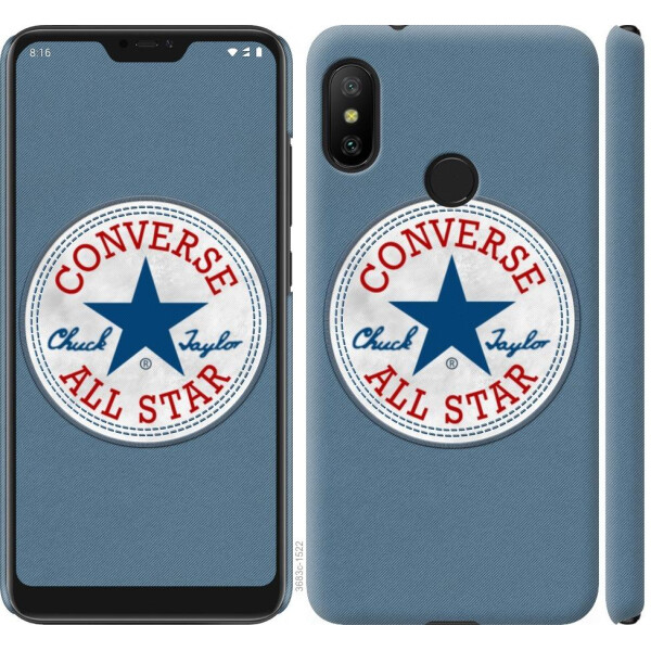 

Чехол на Xiaomi Redmi 6 Pro Converse. All star (04798)