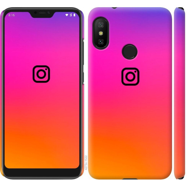 

Чехол на Xiaomi Redmi 6 Pro Instagram (04798)