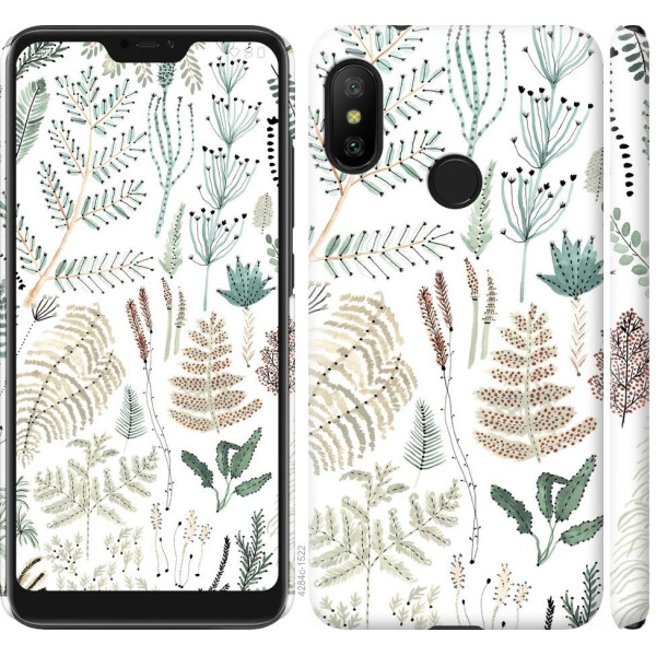 

Чехол на Xiaomi Redmi 6 Pro Ветки (04798)