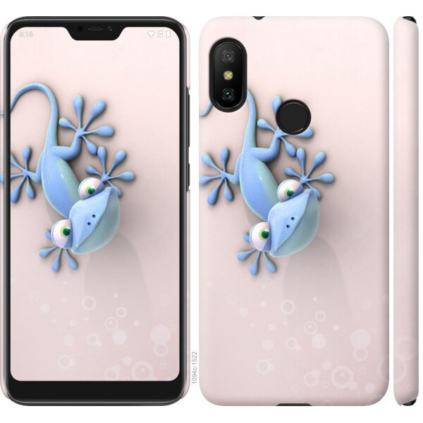 

Чехол на Xiaomi Redmi 6 Pro Геккончик (04798)