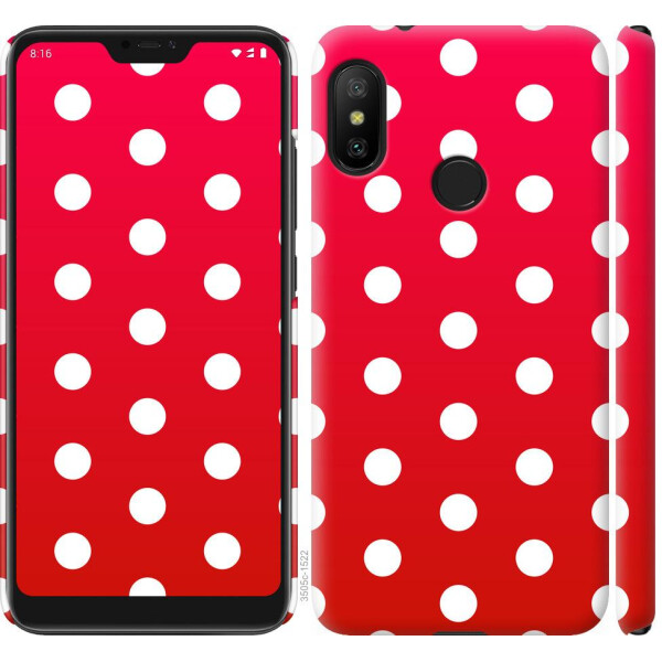 

Чехол на Xiaomi Redmi 6 Pro Градиент, Горошек (04798)