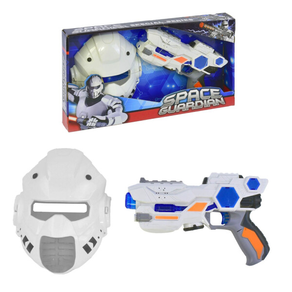 

Детский Игровой набор Space Guardian | Космический набор бластер и маска