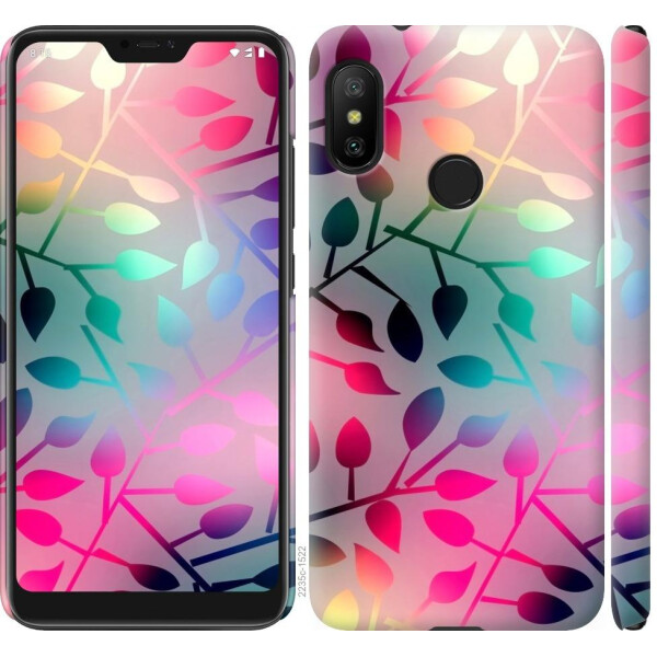 

Чехол на Xiaomi Redmi 6 Pro Листья (04798)