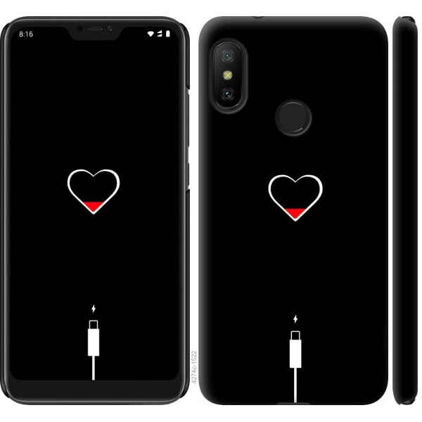

Чехол на Xiaomi Redmi 6 Pro Подзарядка (04798)