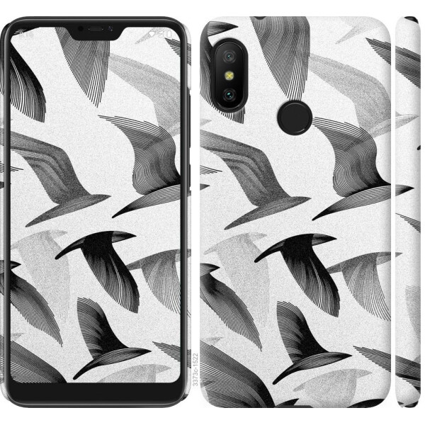 

Чехол на Xiaomi Redmi 6 Pro Птицы 2 (04798)