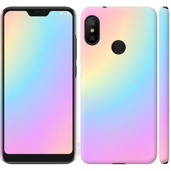 

Чехол на Xiaomi Redmi 6 Pro Радуга 2 (04798)