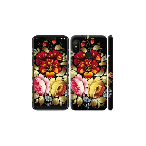 

Чехол на Xiaomi Redmi 6 Pro Хохлома 6 (04798)
