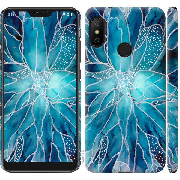 

Чехол на Xiaomi Redmi 6 Pro чернило (04798)