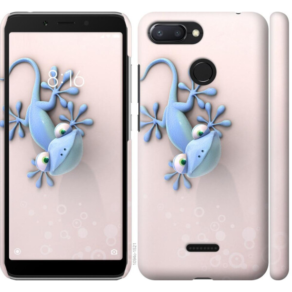 

Чехол на Xiaomi Redmi 6 Геккончик (04798)