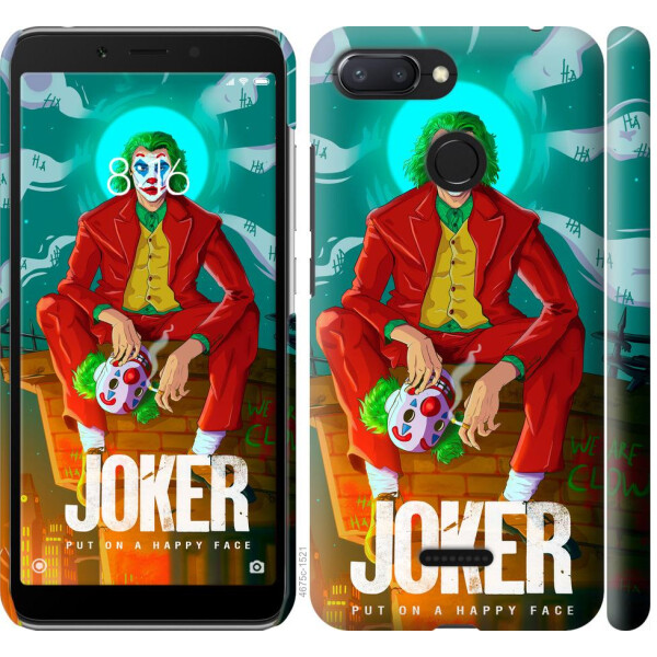 

Чехол на Xiaomi Redmi 6 Джокер1 (04798)