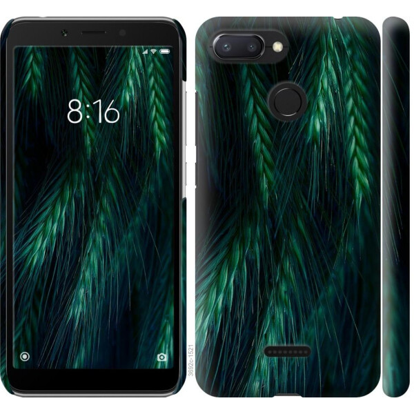 

Чехол на Xiaomi Redmi 6 Колоски (04798)