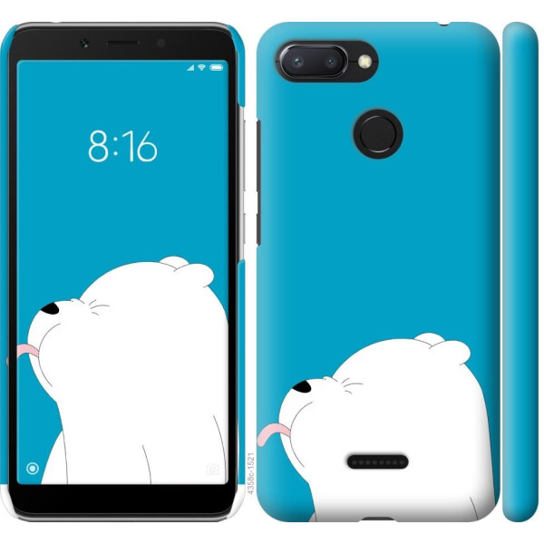 

Чехол на Xiaomi Redmi 6 Мишка 1 (04798)