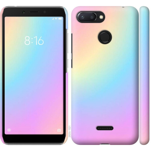 

Чехол на Xiaomi Redmi 6 Радуга 2 (04798)