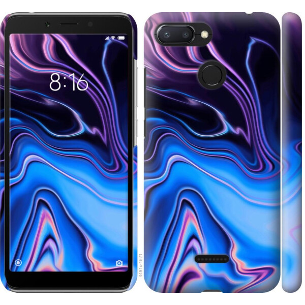 

Чехол на Xiaomi Redmi 6 Узор воды (04798)