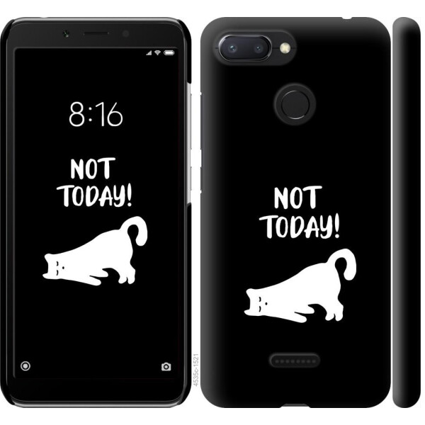 

Чехол на Xiaomi Redmi 6 Уставший кот (04798)