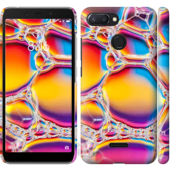 

Чехол на Xiaomi Redmi 6 Цветные пузыри (04798)