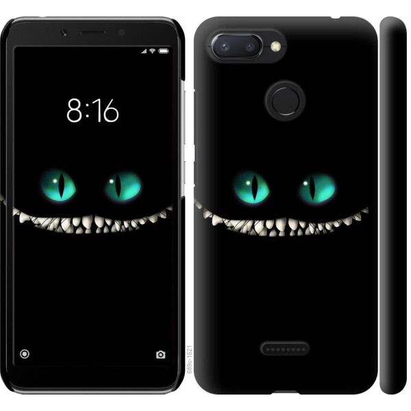 

Чехол на Xiaomi Redmi 6 Чеширский кот (04798)
