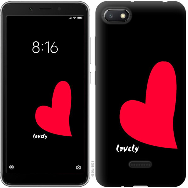 

Чехол на Xiaomi Redmi 6A Lovely (04798)