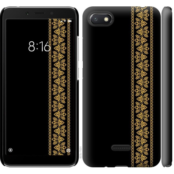 

Чехол на Xiaomi Redmi 6A Вышиванка 34 (04798)