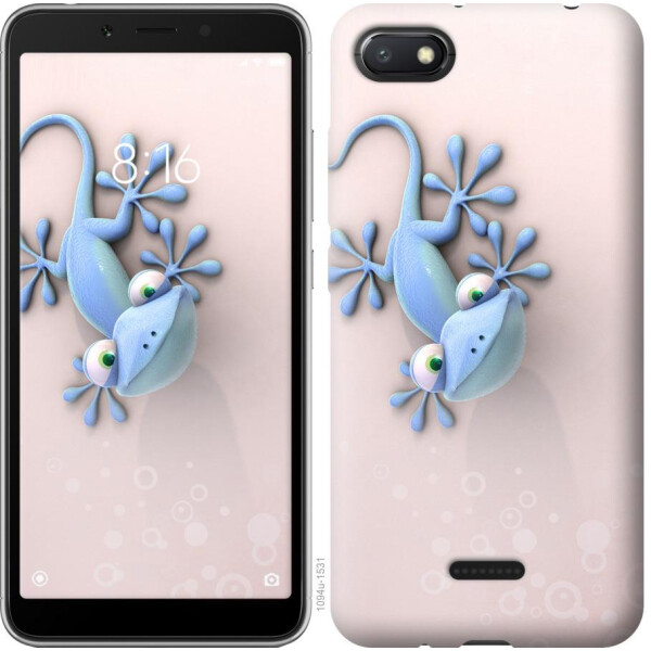 

Чехол на Xiaomi Redmi 6A Геккончик (04798)