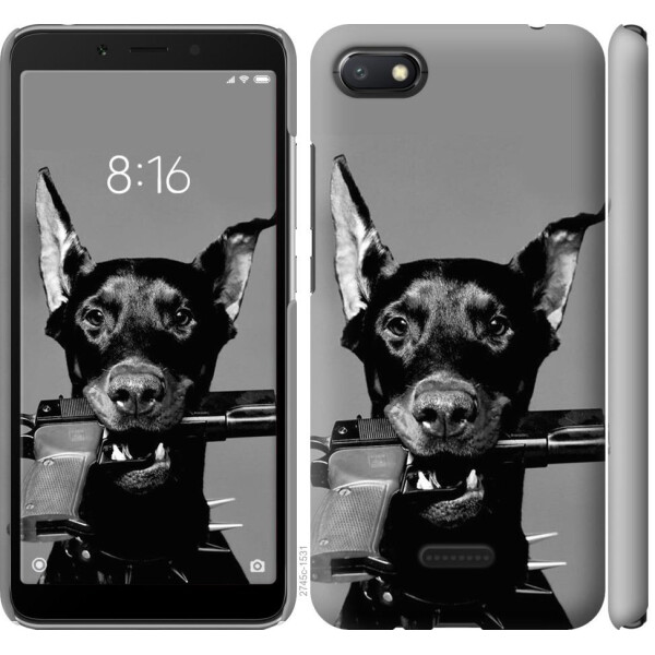 

Чехол на Xiaomi Redmi 6A Доберман (04798)