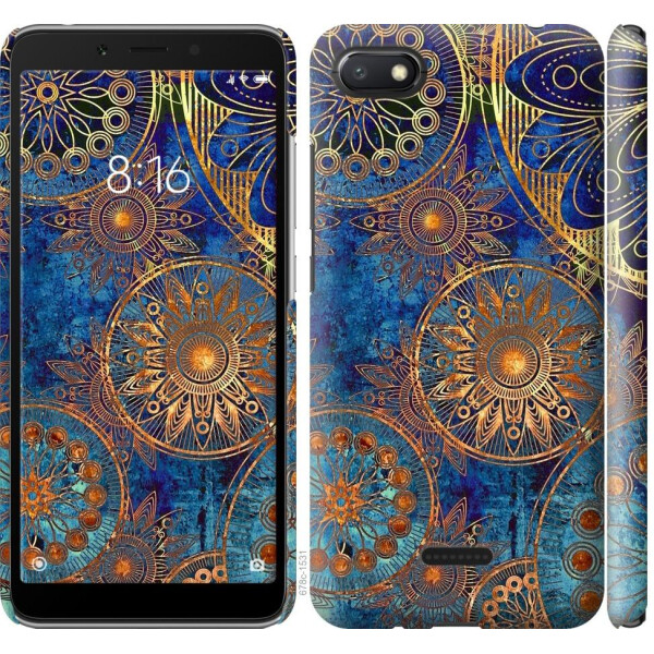 

Чехол на Xiaomi Redmi 6A Золотой узор (04798)