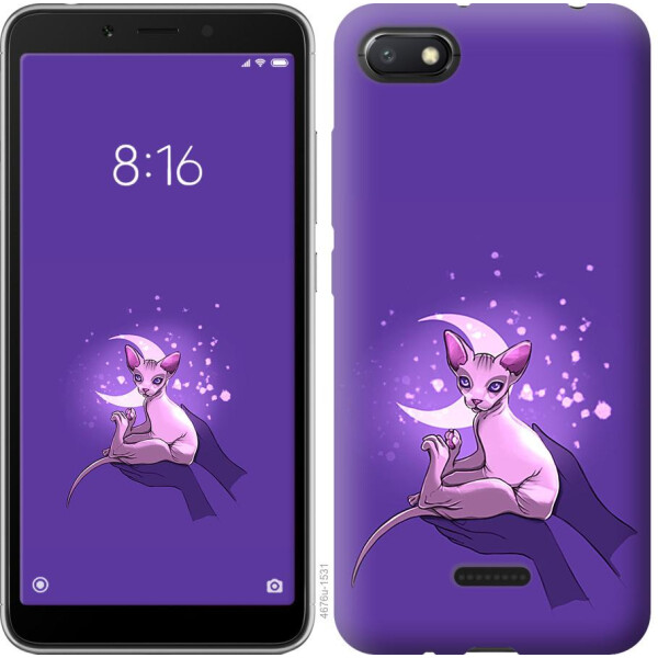 

Чехол на Xiaomi Redmi 6A Кот2 (04798)