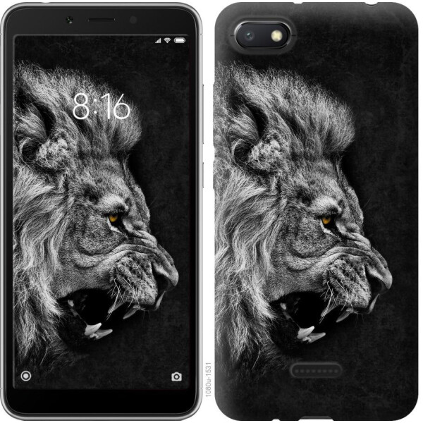 

Чехол на Xiaomi Redmi 6A Лев (04798)