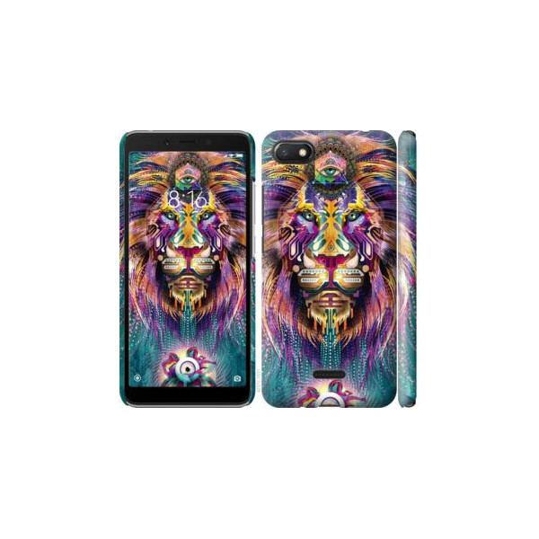 

Чехол на Xiaomi Redmi 6A Люминесцентный лев (04798)
