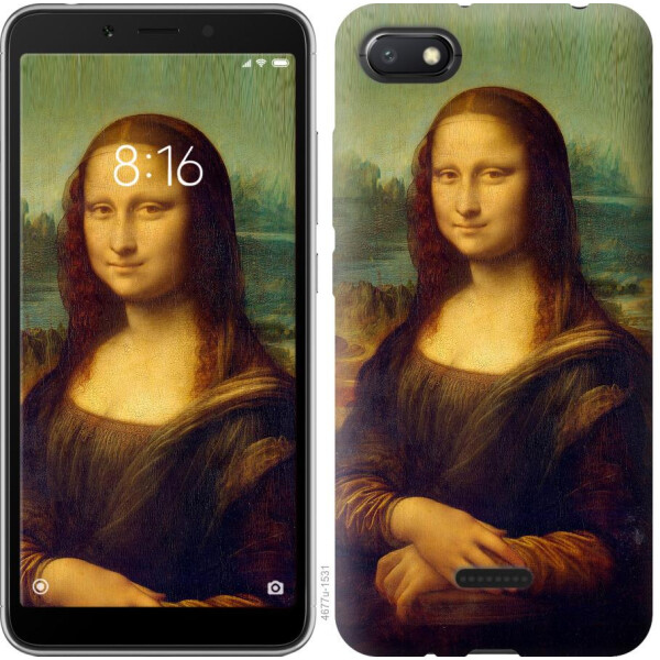 

Чехол на Xiaomi Redmi 6A Мона Лиза1 (04798)