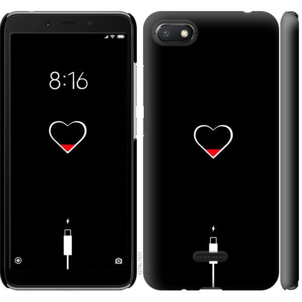 

Чехол на Xiaomi Redmi 6A Подзарядка (04798)