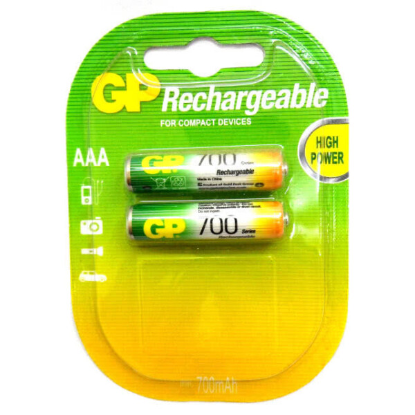 

Аккумулятор Gp Rechargeable R03 700 Mah Ni-Mh