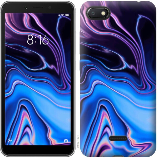 

Чехол на Xiaomi Redmi 6A Узор воды (04798)